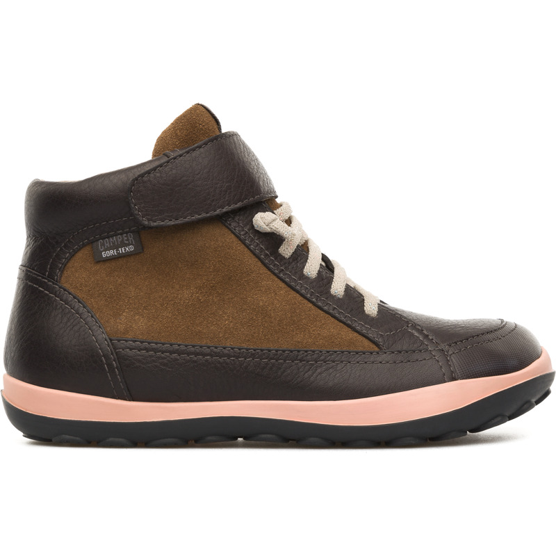 CAMPER Peu Pista - Botas para  - Marron, talla 38, Piel Lisa/Piel Vuelta