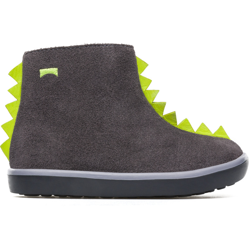 CAMPER Pursuit - Botas para  - Gris, talla 20, Ante o Piel Vuelta