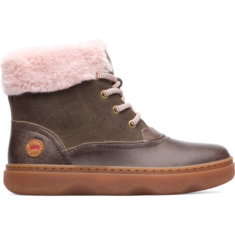 Camper Kiddo, Botas Niños, Marrón grisaceo/Marron/Nude, Talla 25 (EU), K900098-008