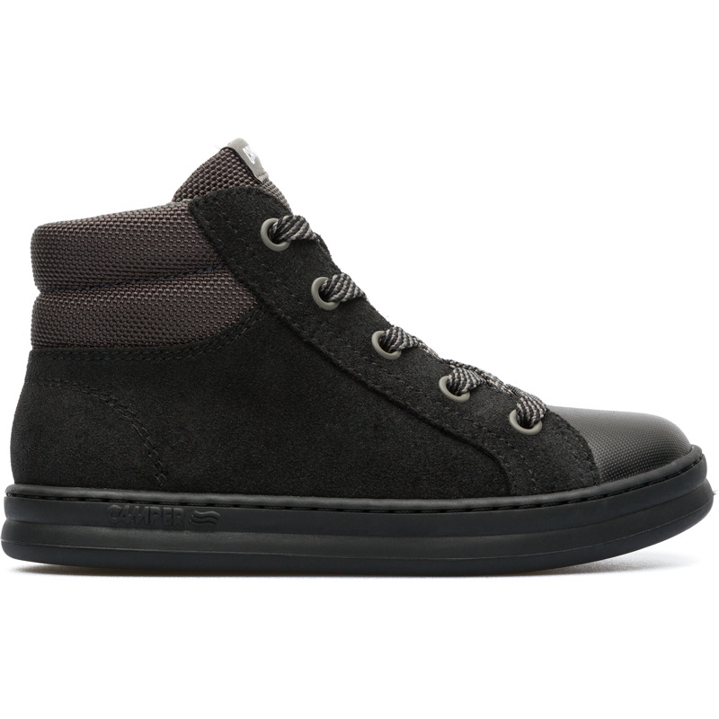 CAMPER Runner - Botas para  - Negro, talla 29, Piel Vuelta/Textil