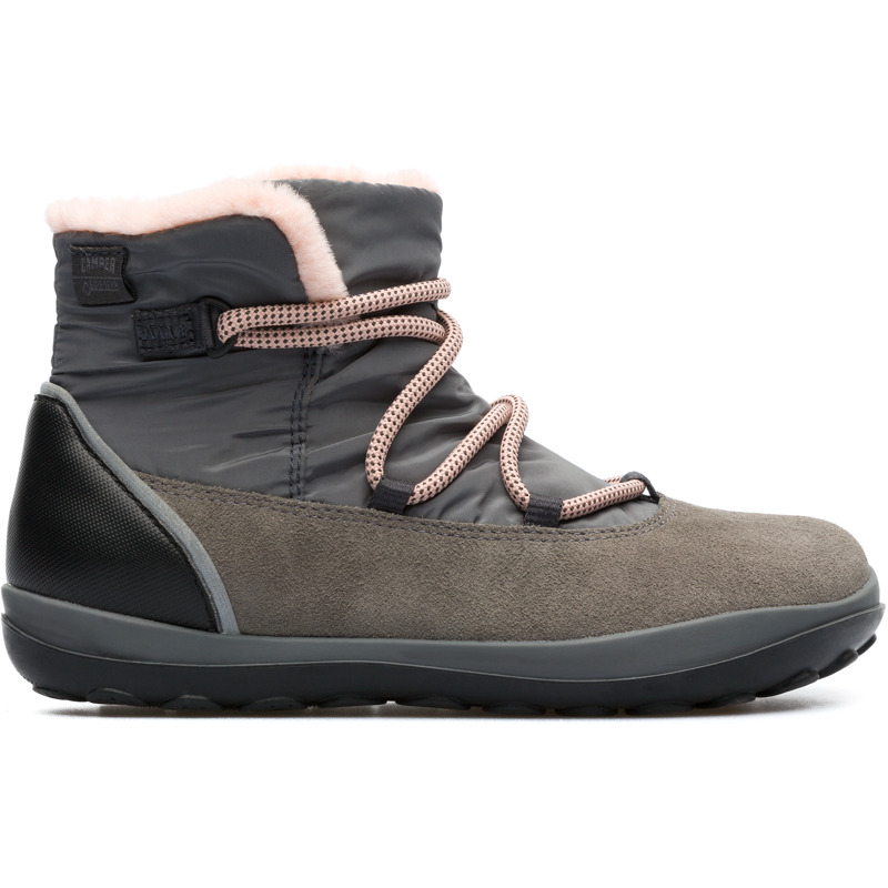 Camper Peu pista, Botas Niños, Gris/Negro/Nude, Talla 31 (EU), K900141-001