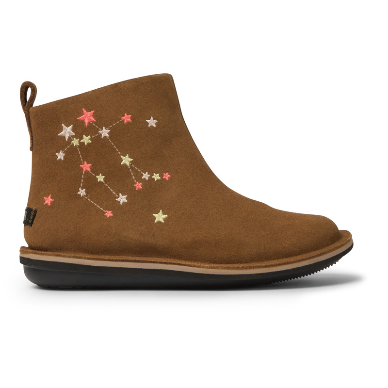 CAMPER Twins - Boots For  - Brown, Size 35, Suede