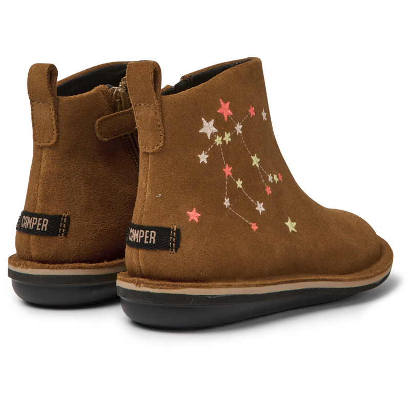 CAMPER Twins - Boots For  - Brown, Size 37, Suede