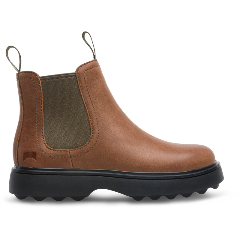 CAMPER Norte - Botas para Niños - Marron, talla 30, Piel Lisa