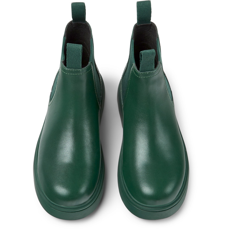 Camper Norte - Boots For Unisex - Green, Size 36, Smooth Leather