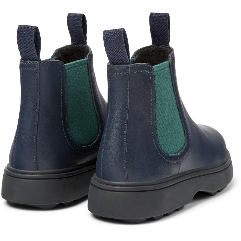 CAMPER Norte - Stiefel Für Mädchen - Blau, Größe 31, Glattleder