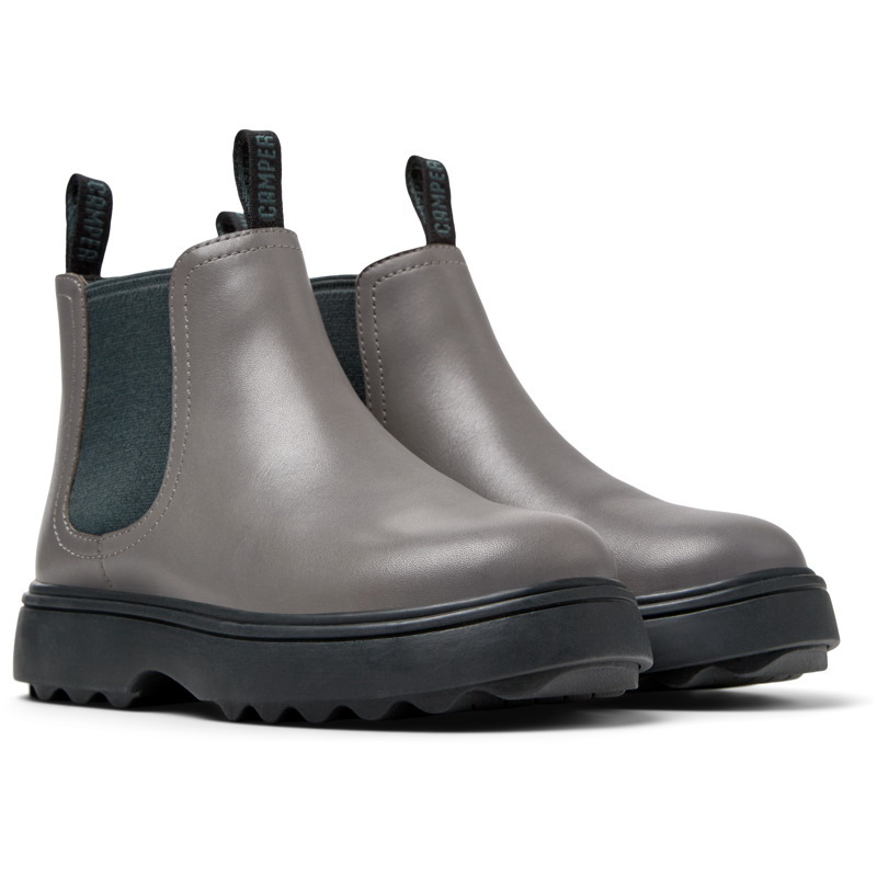 Camper Ankle Boots For Girls In Grey