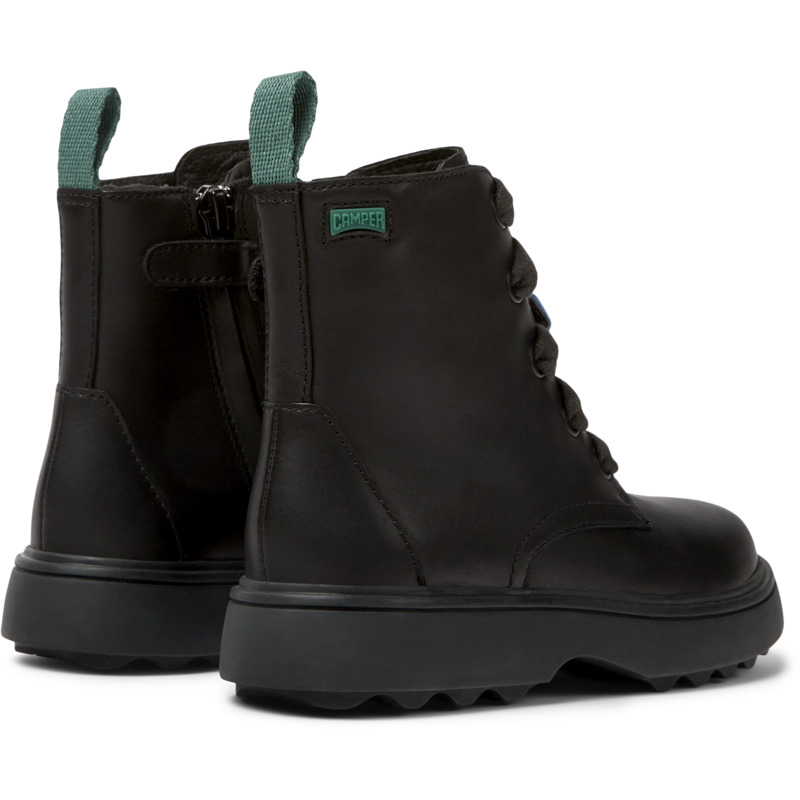 CAMPER Twins - Boots For Girls - Black, Size 29, Smooth Leather