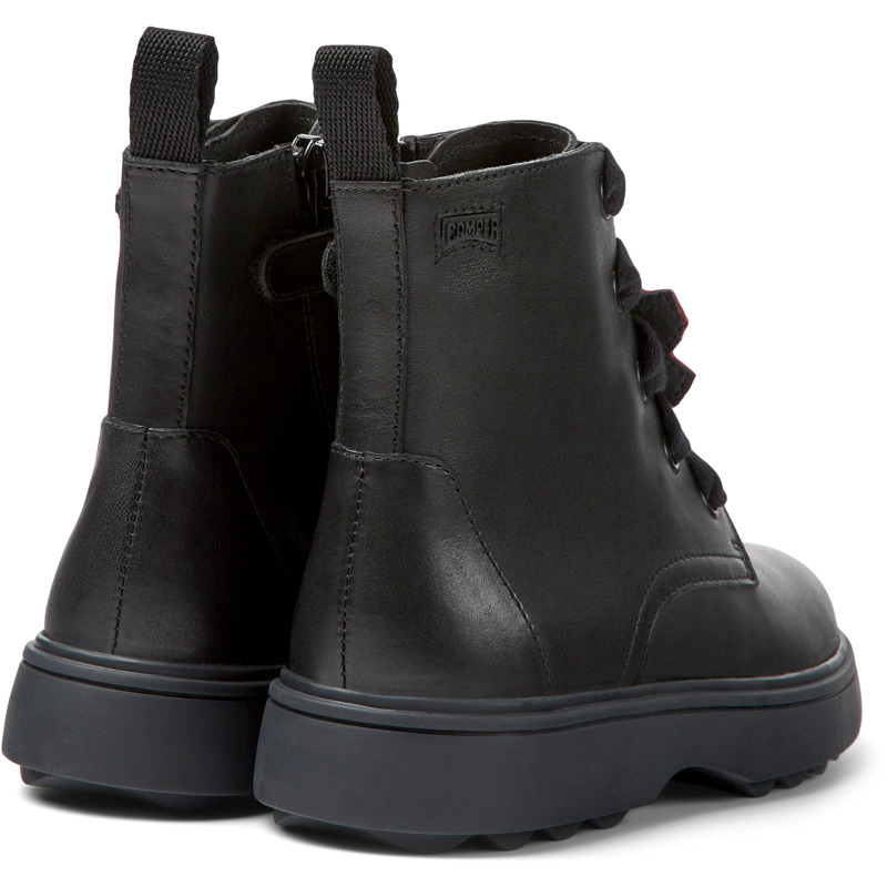 CAMPER Twins - Boots For Girls - Black, Size 35, Smooth Leather