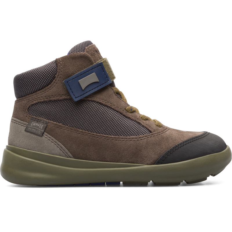 Camper Ergo, Sneakers Niños, Marrón grisaceo/Gris/Negro, Talla 26 (EU), K900187-003