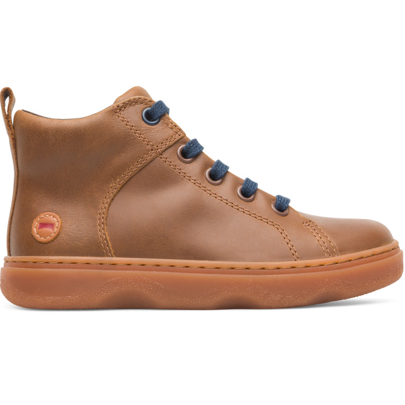 CAMPER Kiddo - Botas para  - Marron, talla 27, Piel Lisa