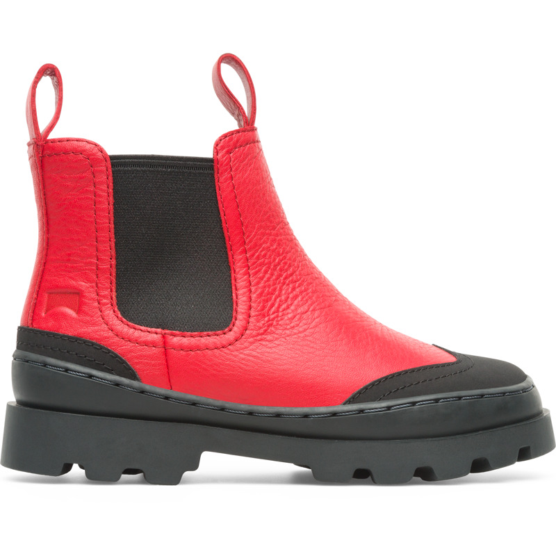 Camper Brutus, Botas Niños, Rojo/Negro, Talla 26 (EU), K900214-003