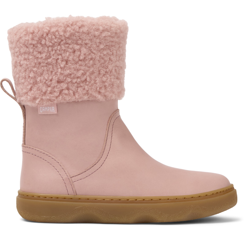 CAMPER Kiddo - Μπότες Για Κορίτσια - Ροζ, Μέγεθος 27, Smooth leather