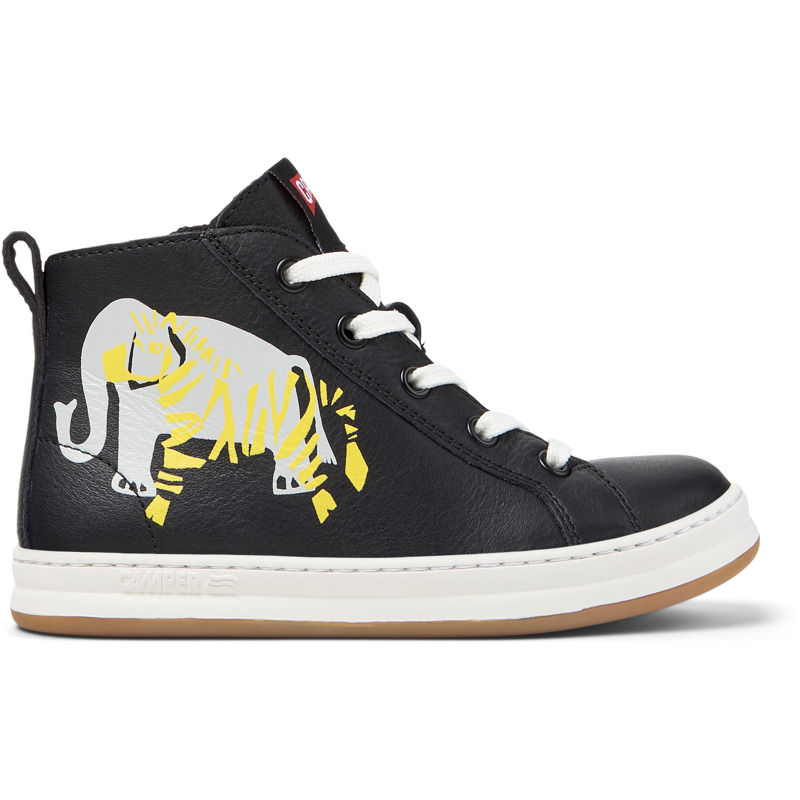 CAMPER Twins - Zapatos casual de vestir para Niñas - Negro, talla 30, Piel Lisa