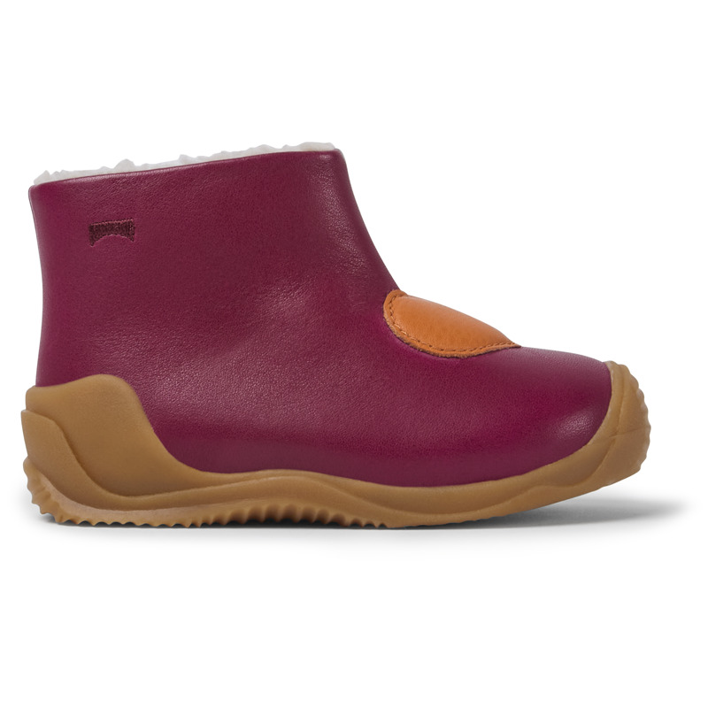 CAMPER Twins - Botas para Primeros pasos - Rosa, talla 20, Piel Lisa
