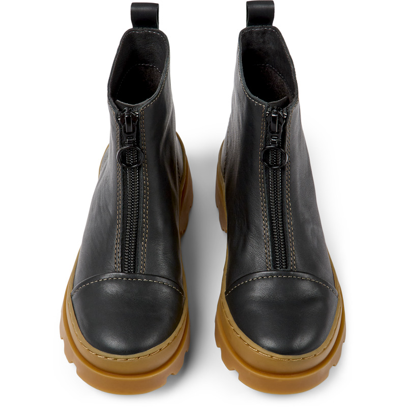 CAMPER Brutus - Boots For Girls - Black, Size 29, Smooth Leather
