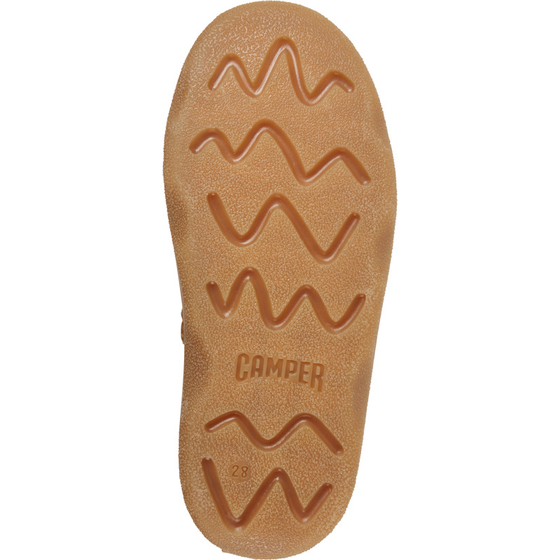 CAMPER Kido - Stiefel Für Mädchen - Braun, Größe 25, Glattleder/Textile