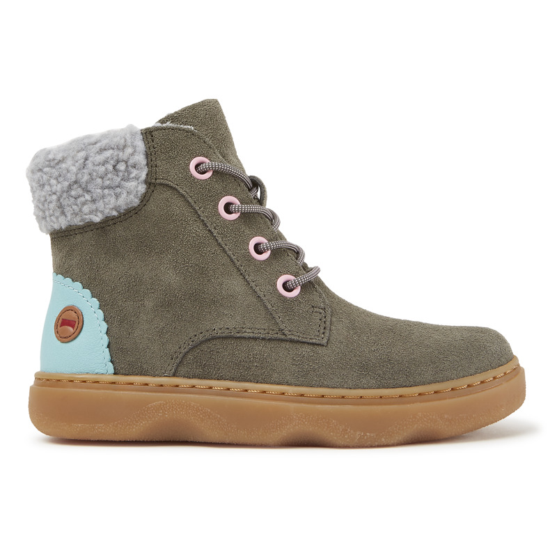 CAMPER Kido - Stiefel Für Mädchen - Grün, Größe 28, Textile