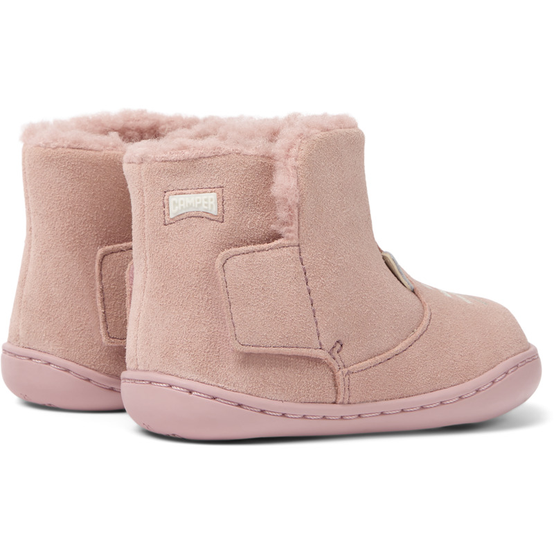 Camper Twins - Boots For Unisex - Pink, Size 20, Smooth Leather