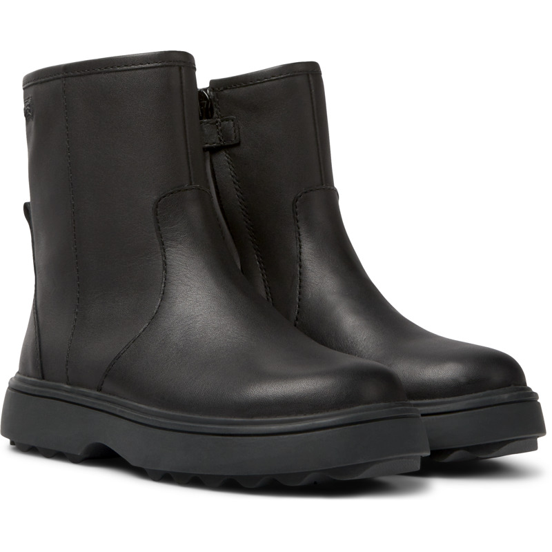 Camper Norte - Boots For Girls - Black, Size 35, Smooth Leather
