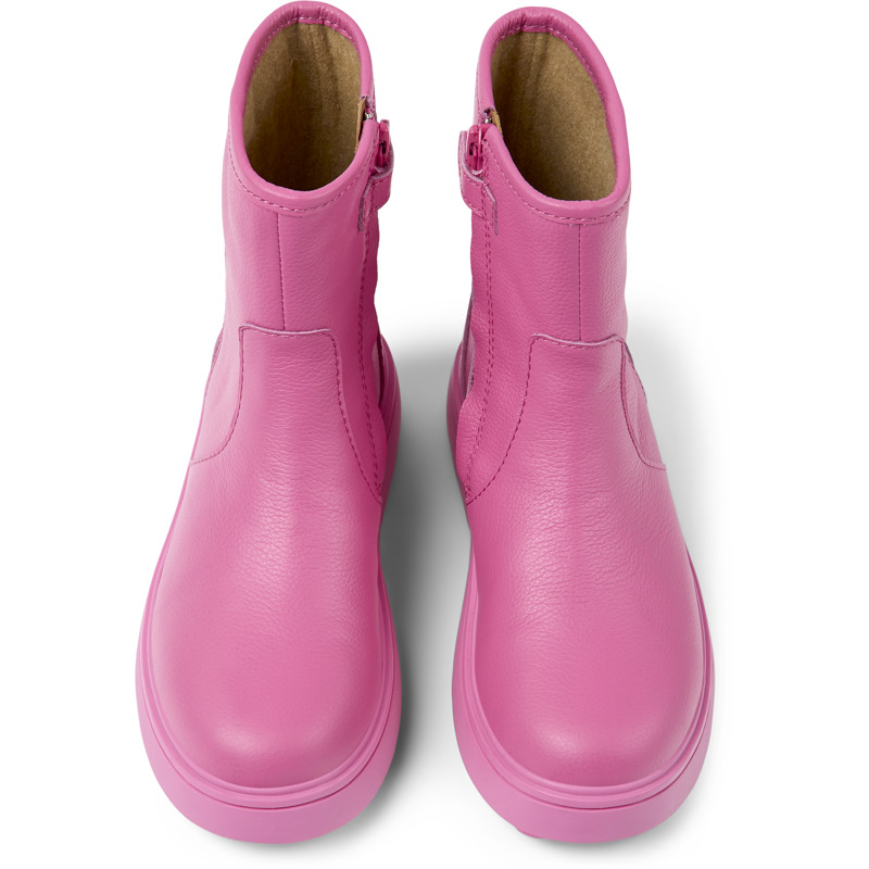 CAMPER Norte - Boots For Girls - Pink, Size 31, Smooth Leather