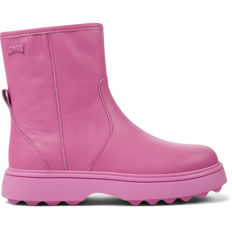 CAMPER Norte - Boots For Girls - Pink, Size 29, Smooth Leather