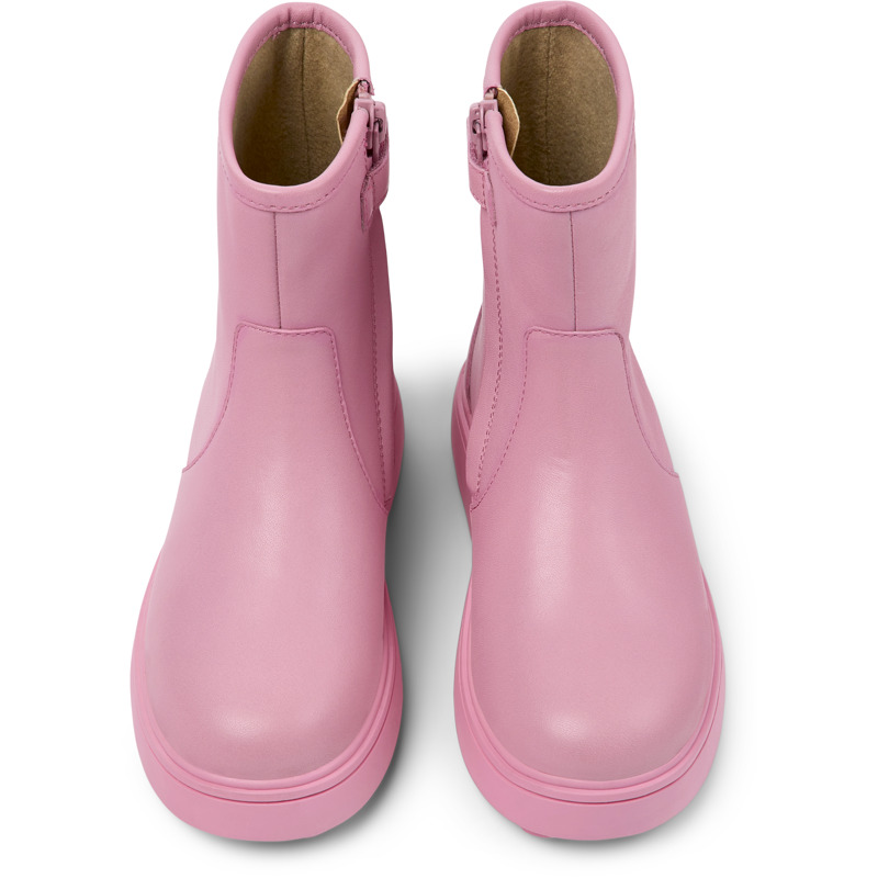 CAMPER Norte - Stiefel Für Mädchen - Rosa, Größe 27, Glattleder