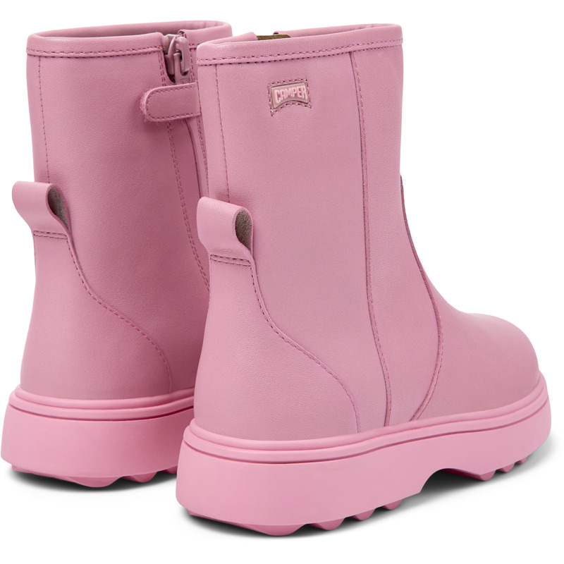 CAMPER Norte - Boots For Girls - Pink, Size 26, Smooth Leather