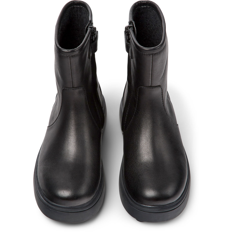 CAMPER Norte - Stiefel Für Mädchen - Schwarz, Größe 32, Glattleder