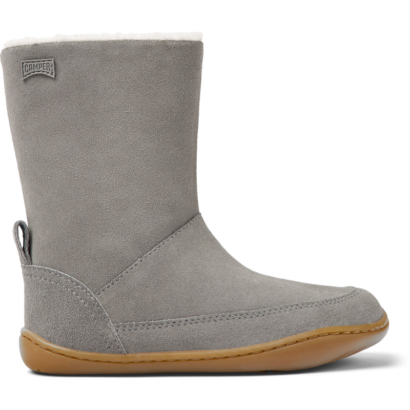 CAMPER Peu - Boots For Girls - Grey, Size 37, Suede