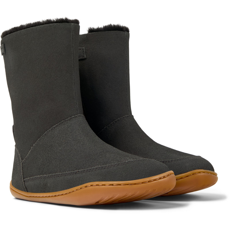 Camper Ankle Boots For Girls In Grey