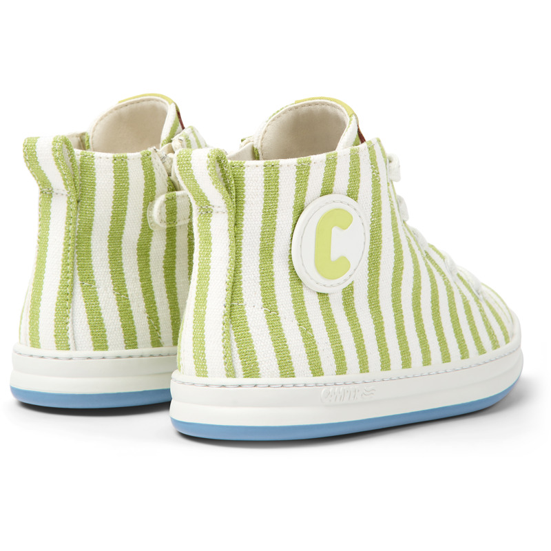 CAMPER Runner - Sneaker Für Mädchen - Weiß,Grün, Größe 33, Textile
