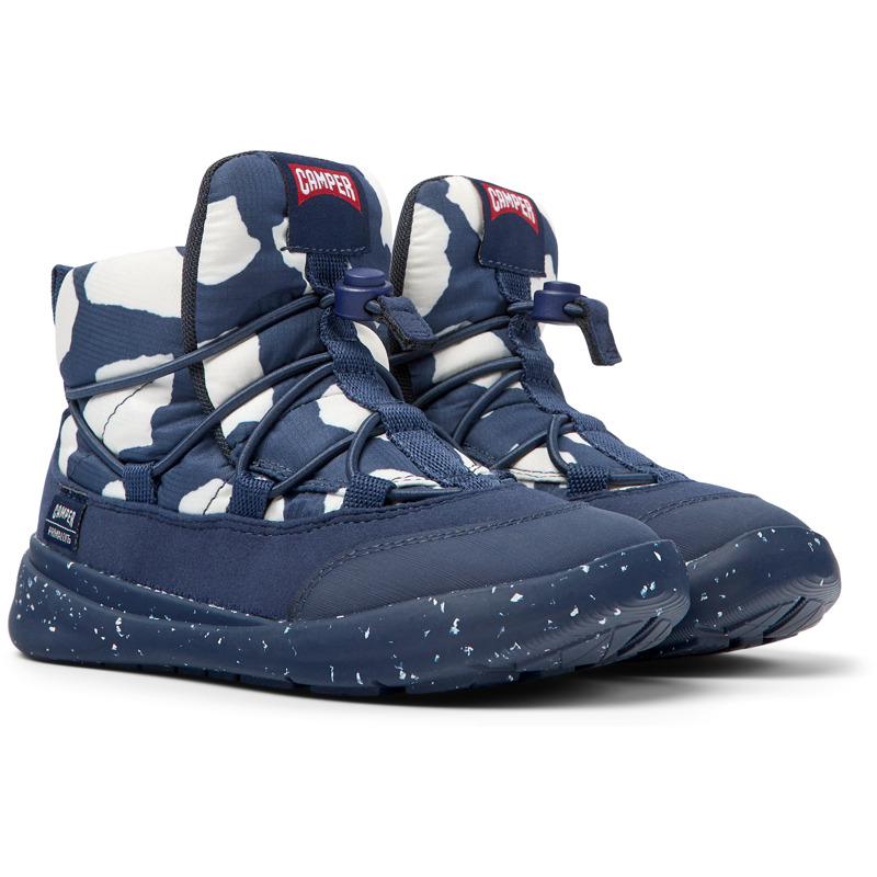 Camper Kids' Sneakers For Girls In Blue,white