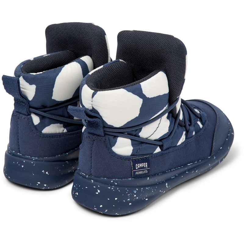CAMPER Ergo - Sneakers Voor Meisjes - Blauw,Wit, Maat 38, Cotton Fabric