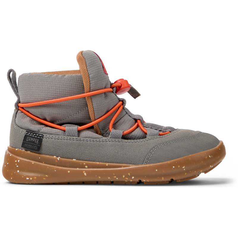 CAMPER Ergo - Sneaker Per Bimbe - Grigio, Taglia 37, Tessuto In Cotone