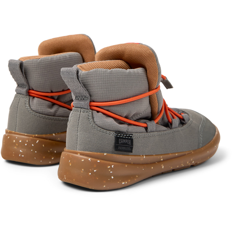 CAMPER Ergo - Sneaker Per Bimbe - Grigio, Taglia 37, Tessuto In Cotone