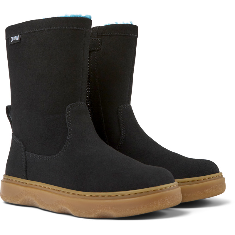 CAMPER Kido - Boots For Girls - Black, Size 31, Suede