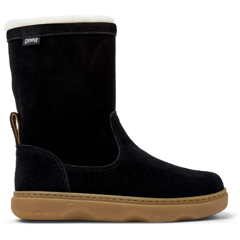 CAMPER Kiddo - Zapatos casual de vestir para Niñas - Negro, talla 28, Ante o Piel Vuelta