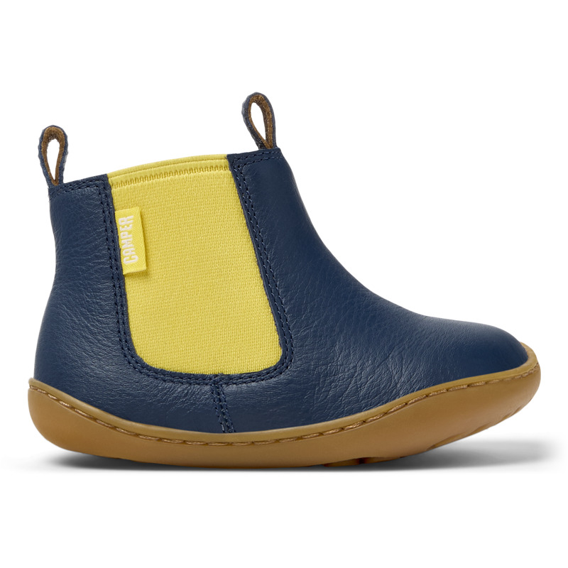 CAMPER Twins - Zapatos casual de vestir para Primeros pasos - Azul, talla 23, Piel Lisa