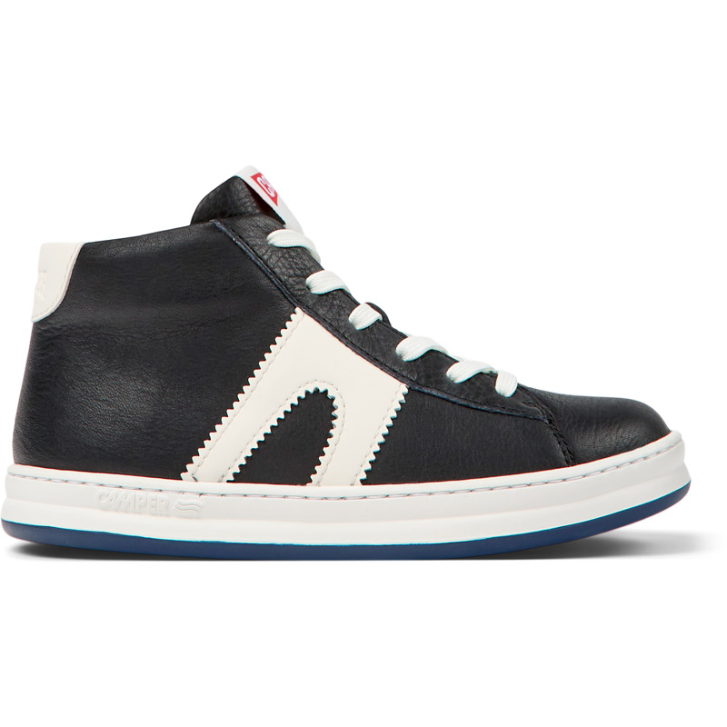 CAMPER Runner - Sneaker Per Bimbe - Nero, Taglia 38, Pelle Liscia