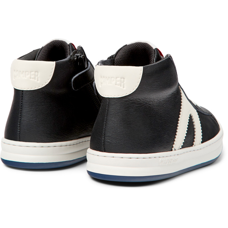 Camper Runner - Sneakers For Unisex - Black, Size 31, Smooth Leather