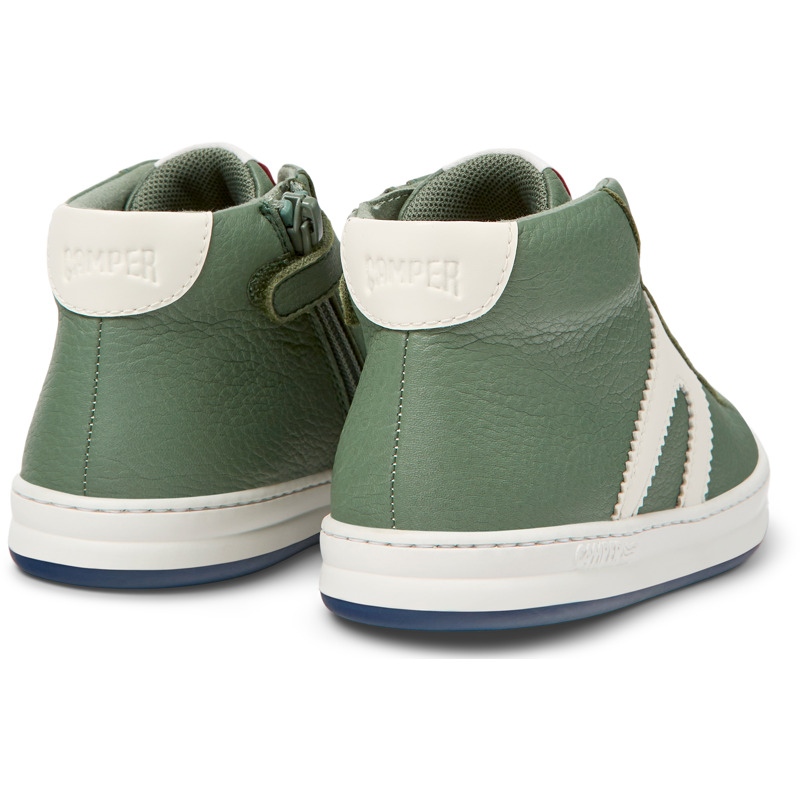 CAMPER Runner - Sneakers For Girls - Green, Size 26, Smooth Leather