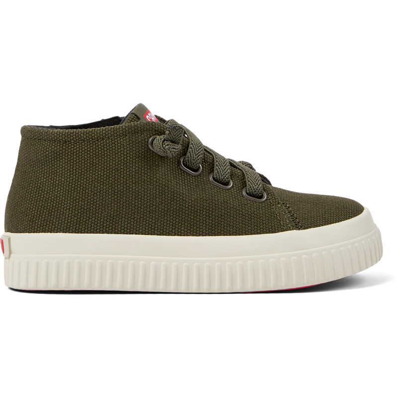 Camper Peu Roda - Sneakers For Unisex - Green, Size 32, Cotton Fabric