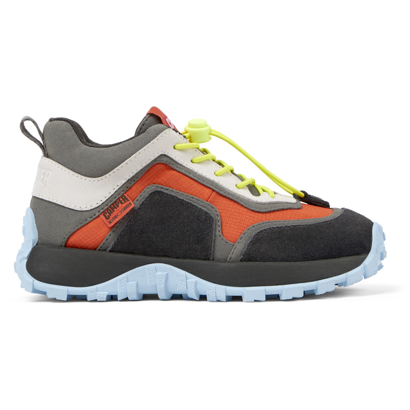 CAMPER Drift Trail HYDROSHIELD® - Sneaker für Mädchen - Grau,Orange,Weiß, Größe 28, Textile