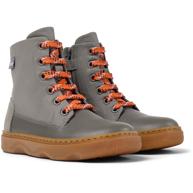 Shop Camper Ankle Boots For Girls In Grey