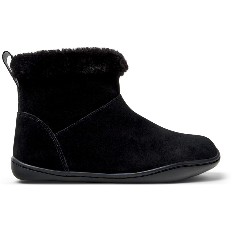 CAMPER Peu - Zapatos casual de vestir para Niñas - Negro, talla 31, Ante o Piel Vuelta