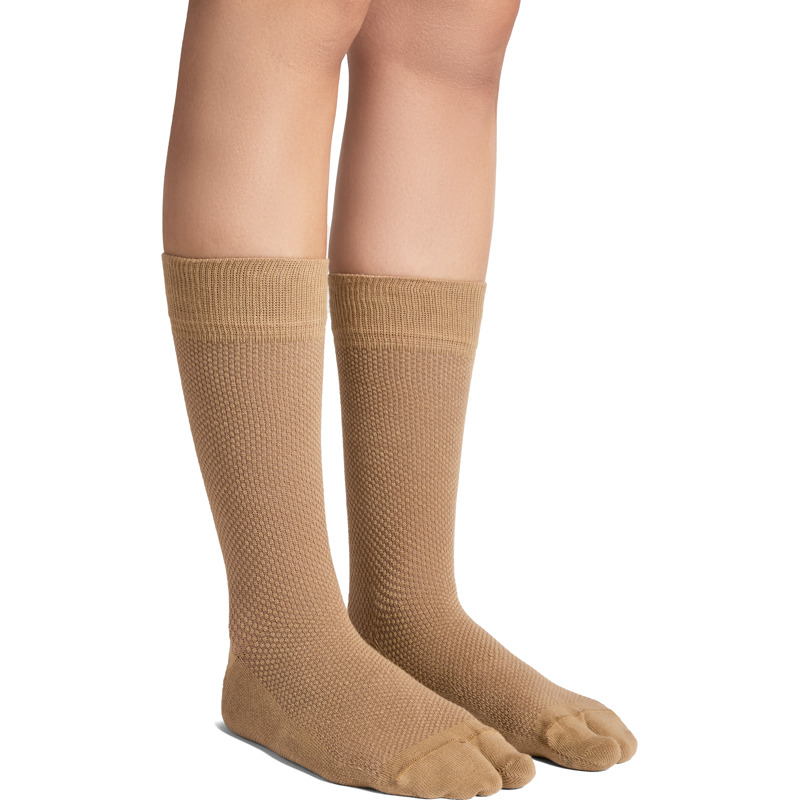 CAMPERLAB Hastalavista Socks - Unisex Socken - Beige, Größe L, Textile