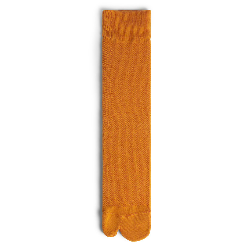 CAMPERLAB Hastalavista Socks - Unisex Κάλτσες - Πορτοκαλί, Μέγεθος M, Cotton Fabric