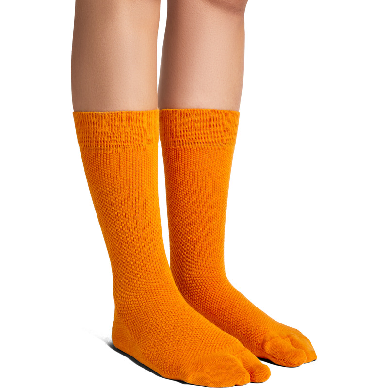Camperlab Socks For Unisex In Orange