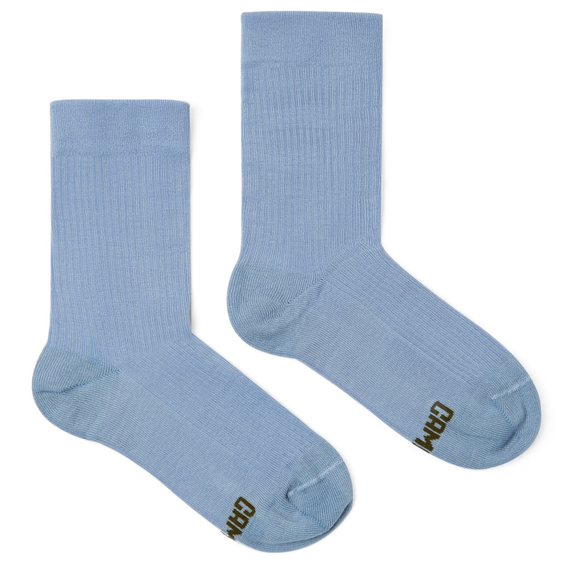CAMPER Calma Socks PYRATEX® - Unisex Calcetines - Azul, Talla L, Textil